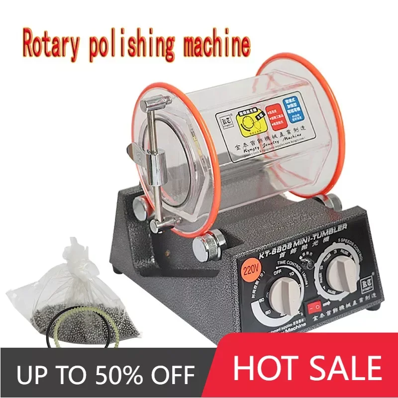 

3kg Drum Polishing Machine, Jewelry Rotary Tumbler, Tumbling Mini-Tumbler Rotary Tumbler Polishing Machine Jewelry Polisher