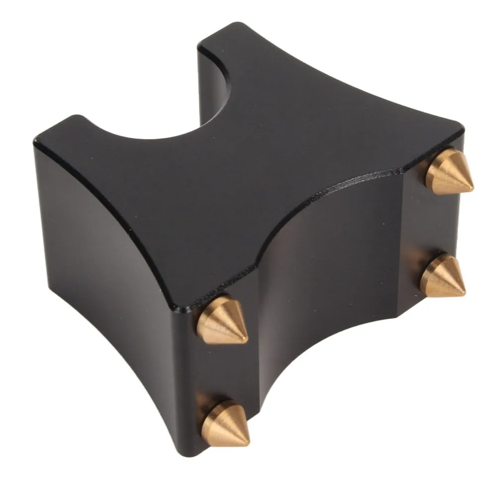 Aluminium Alloy 2-in-1 HiFi Cable Clip & Stand Spike Multifunction HiFi Cable Clamp Speaker Cable Riser Clip Cable Management