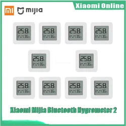 1-10pcs Xiaomi Mijia Bluetooth Thermometer 2 Wireless Smart Electric Digital Hygrometer Thermometer Work with Xiaomi Mijia APP