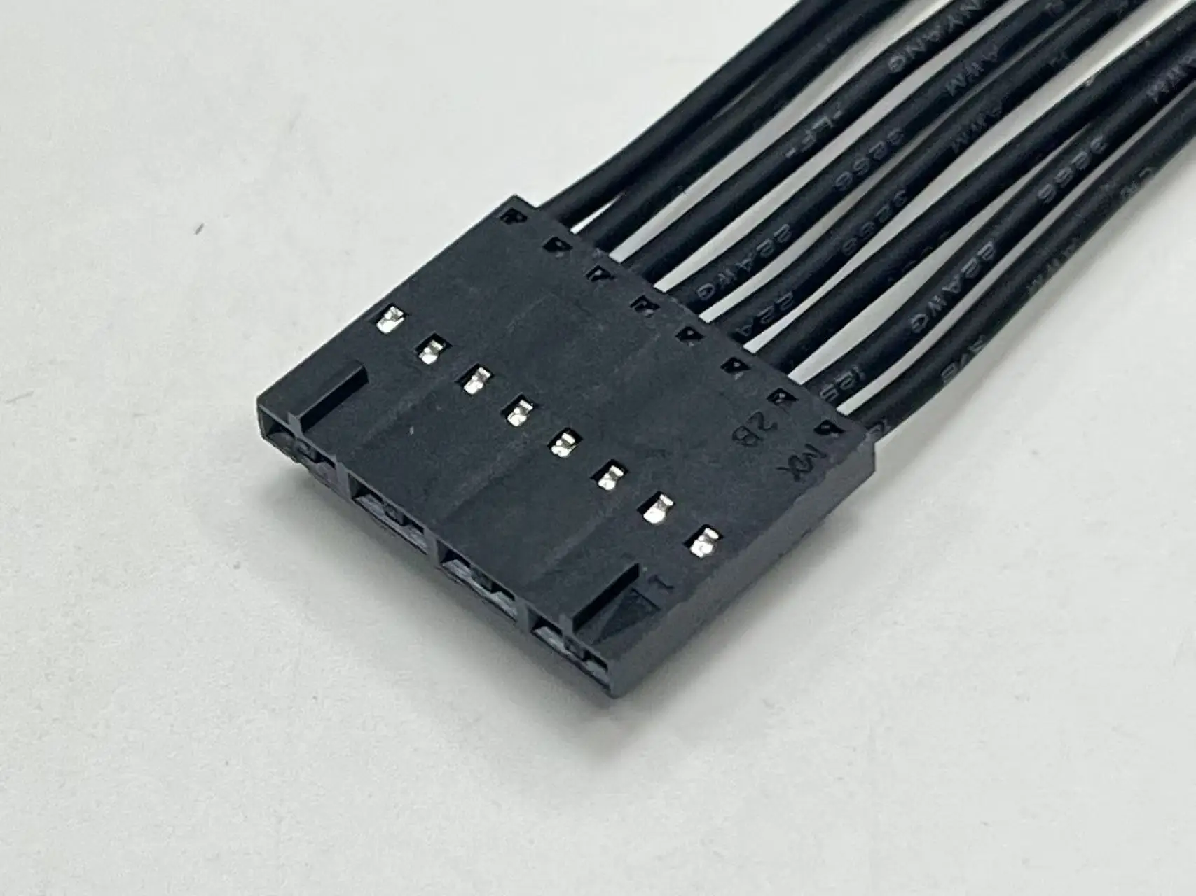 50579408 Wire harness, MOLEX 2.54mm Pitch Cable, 8P, 50-57-9408 High Temperature Cable,  Off The Shelf, Quick Delivery