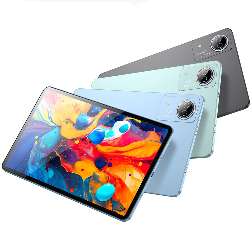تابلت Nenmone Tab50 بشاشة 12 بوصة FHD أندرويد 15 Unisoc T616 16GB/256GB بطارية 9000mAh 18W 4G LTE مع لوحة مفاتيح