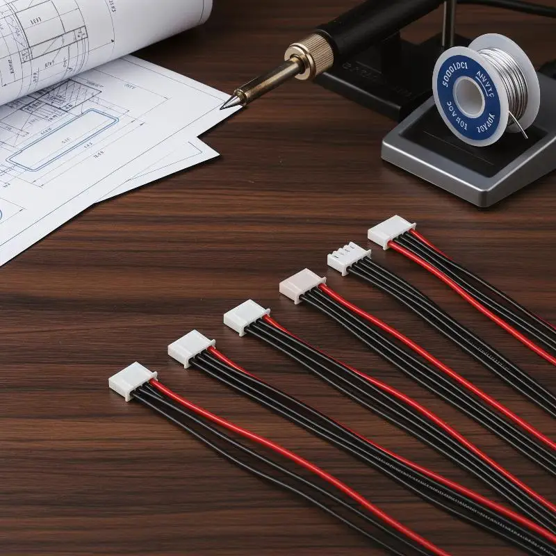 5Pcs/lot 1-9S Lipo Battery Balance Charger Cable IMAX B6 Connector Plug Wire Balanced Charging Line Wholesale