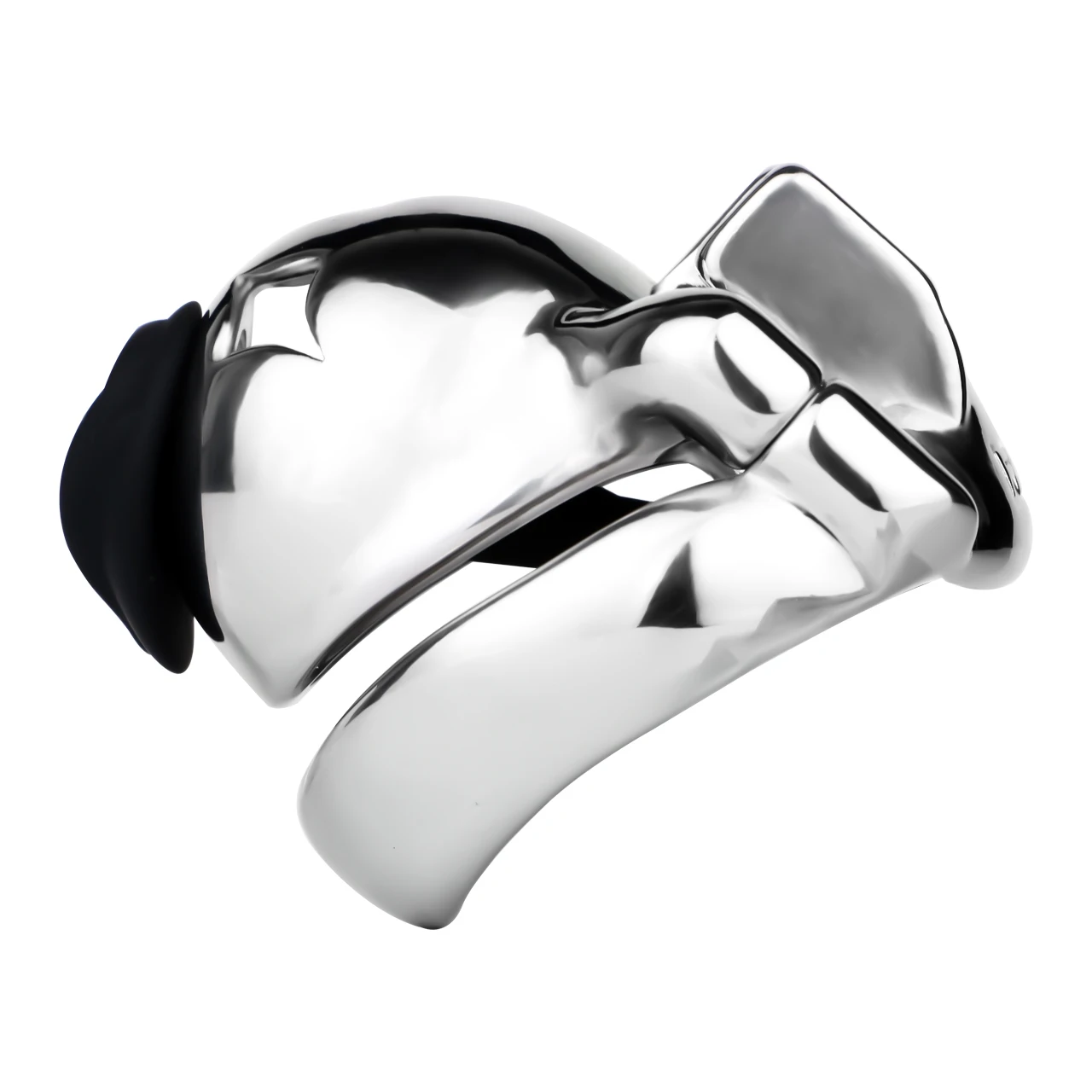 FRRK Meteor Small Mouth Sissies Male Chastity Cage Detachable Silicone Urethral Catheter Adult BDSM Belt SM Sex Tooys For Man view 6