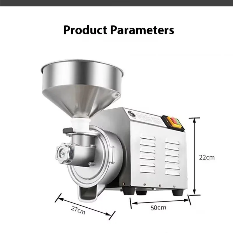 Machine électrique de fabrication de beurre d'arachide, machine de pâte de sésame, rectifieuse de noix
