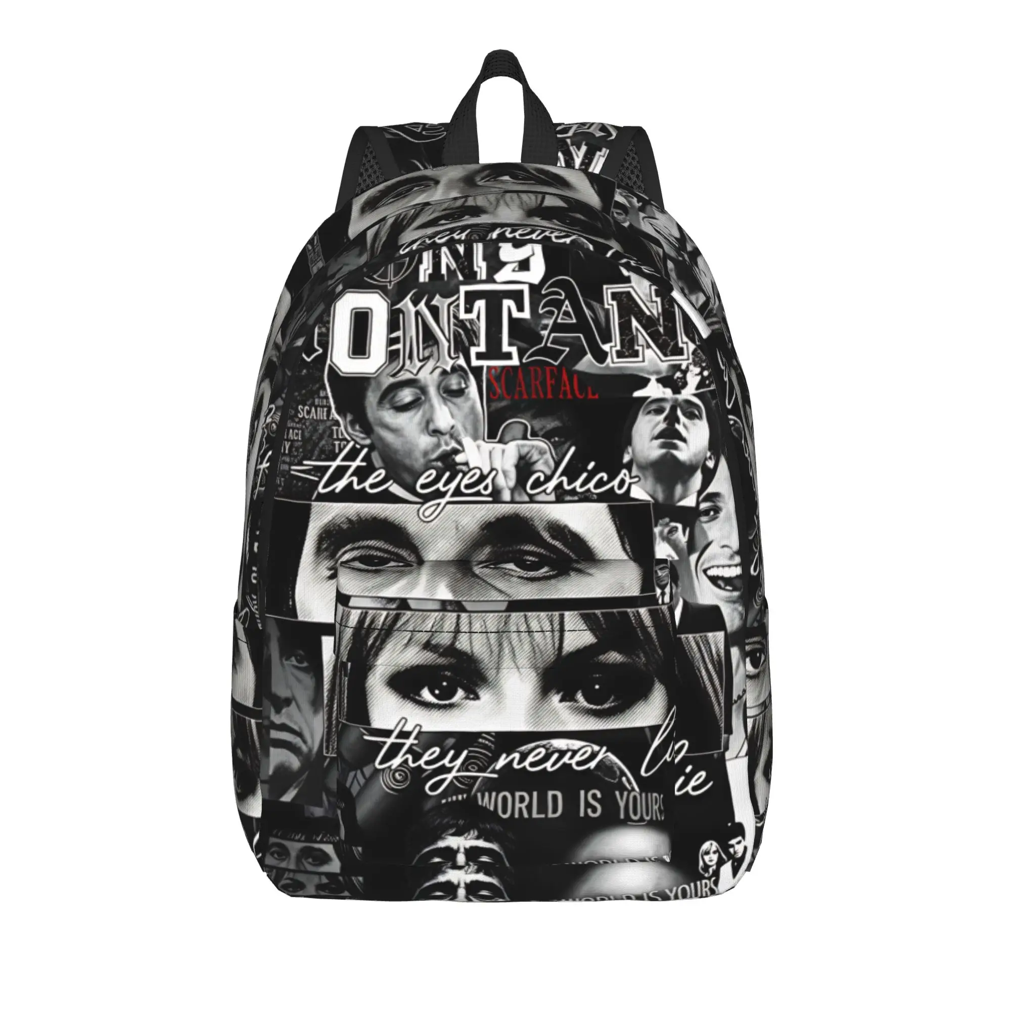 Scarface Backpack  Fun Backpacks Youth Outdoor Large High School Bags Design Rucksack