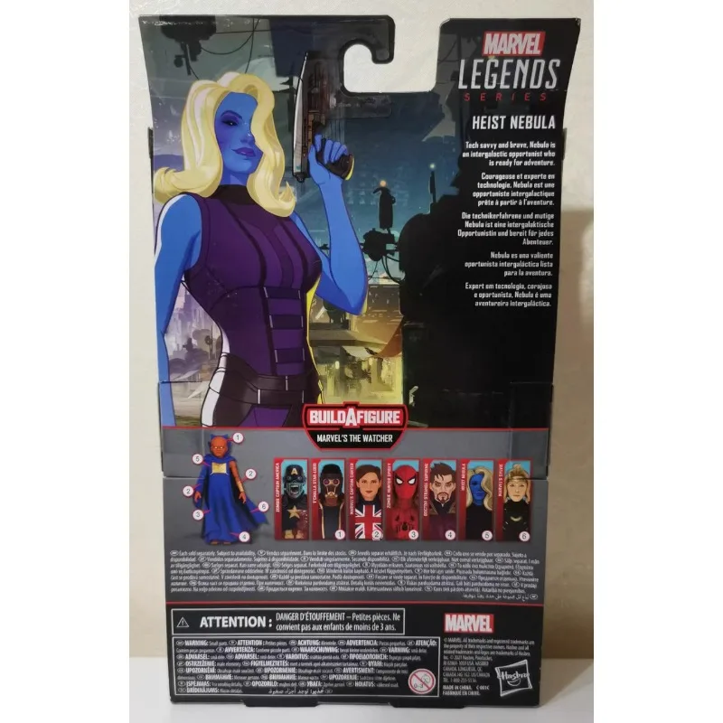 Hasbro – figurine MARVEL WHAT IF HEIST NEBULA, modèle d'action, jouet, Collection cadeau d'anniversaire, nouvelle collection originale