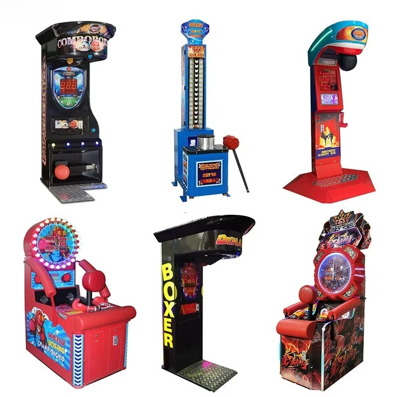 Arcade Entertainment Boxing Equipment Hot Boxing Game Console With Fist Force Measurement Function