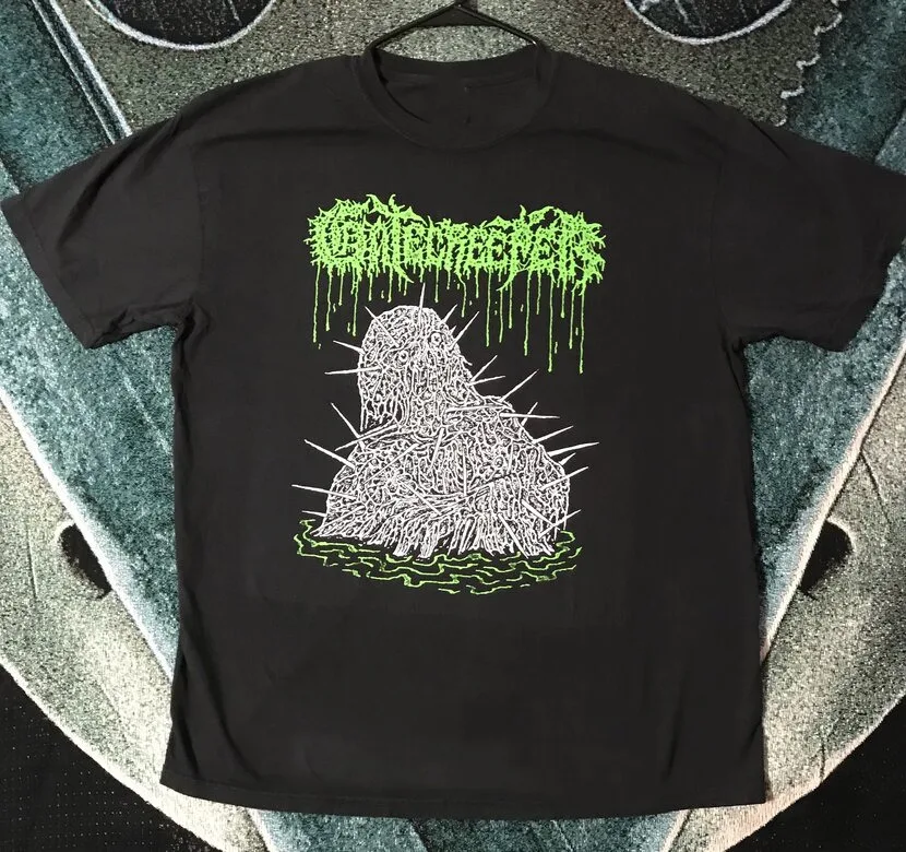 New Gatecreeper Slim Cotton Black All Size T Shirt Ac2108