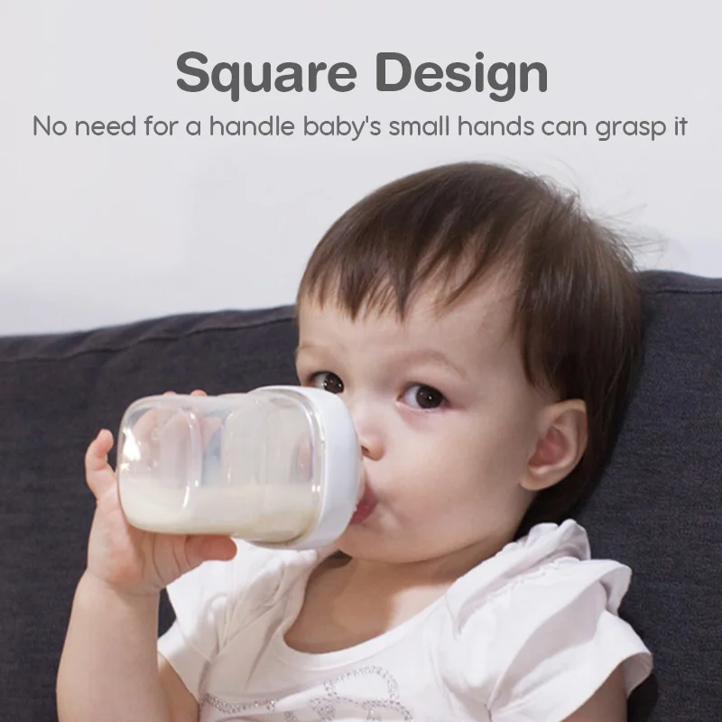 150ml/240ml Baby Bottle PPSU Anti-Colic Teeth Guard Feeding Bottle Bacteriostat Antifall Nursing Bottle Safety BPA Free