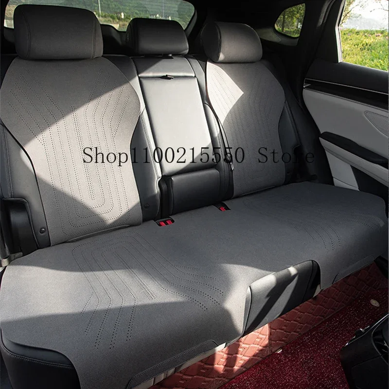 High Auto Car Seat Cushion Cover for BYD Song PLUS PRO 2021-2025 Four Seasons Universal Half Package Seat Aviation Turn Fur