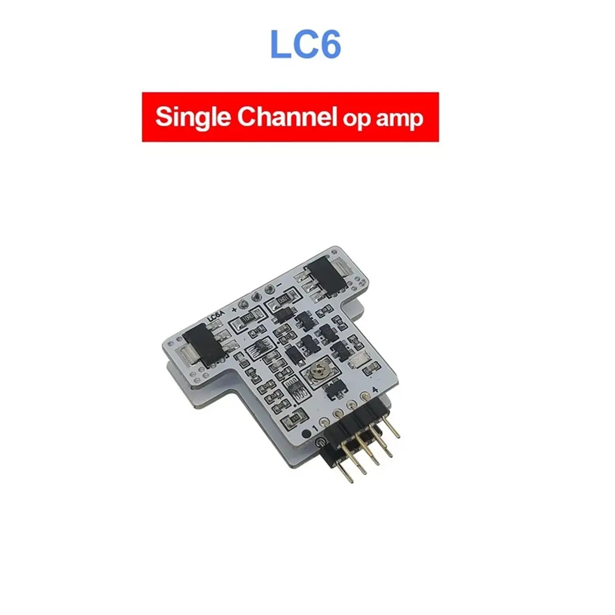 LC6 Op Amp Low Distortion Class A Discrete Operational Amplifier Single Channel Op Amp Replace NE5534 OPA1611 OPA604