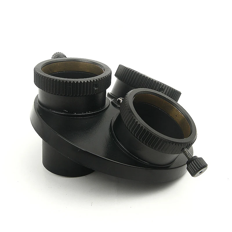 1.25inch Triple Eyepiece Revolver with Cooper Ring Astronomical Telescope Eyepiece Switch Base