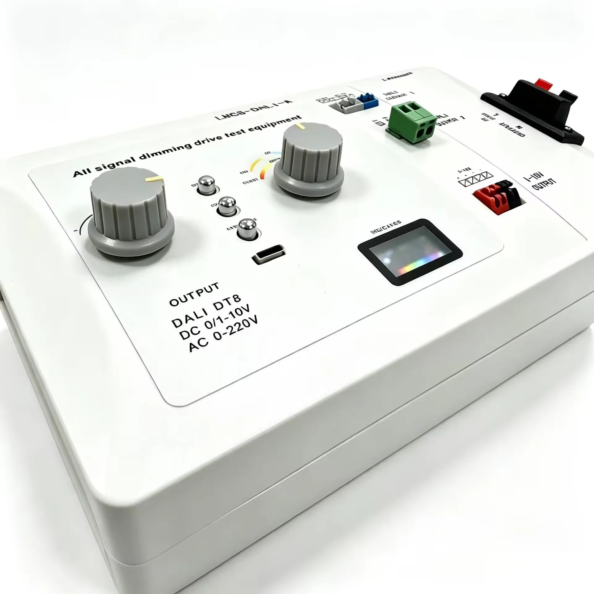 DALI Dimming Tester with 1-10V Knob LMCS-DALI-AP for LED Lamp Test Smart Home Lighting System