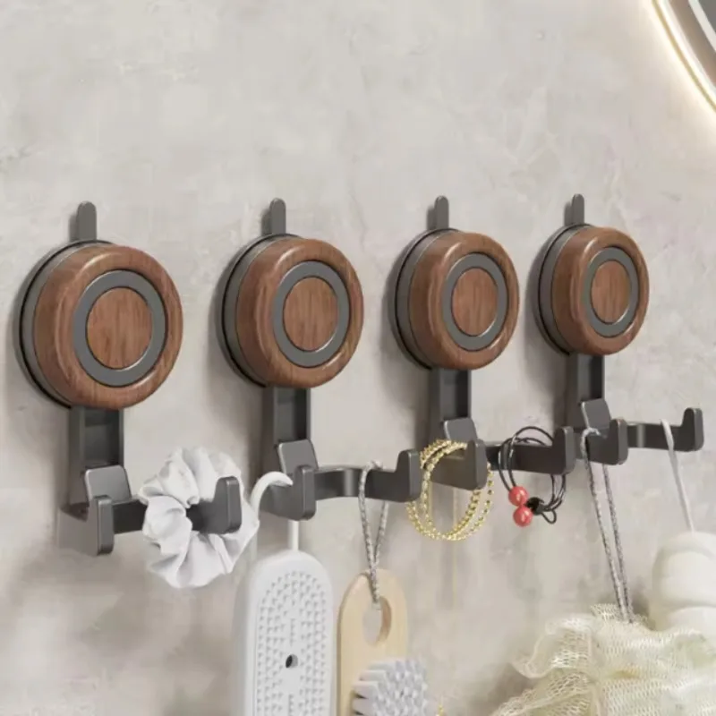 Крючки для душа без сверления для ванной комнаты, кухни, мощные крючки для вакуумной присоски, крючок для ванной комнаты, многоразовая вешалка для душа