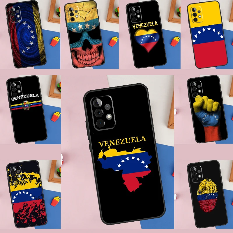 Flag of Venezuela For Samsung Galaxy A16 A06 A56 A36 A26 A05 A22 A32 A52 A54 A34 A14 A55 A15 A53 A33 A35 Case