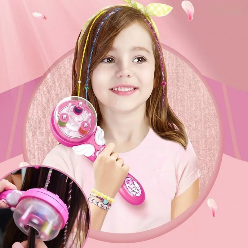 Automatic Three-Strand Braiding Hair Styling Machine Set for Girls Child Braiding Tool  Lazy Person's Braider