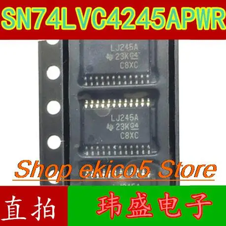 10pieces Original stock   SN74LVC4245APWR LJ245A TSSOP24 74LVC4245