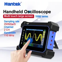 Hantek Portable Handheld Touch Screen digital Oscilloscope 110Mhz 2-Channels + multimeter + Waveform Generator TO1112C TO1112D