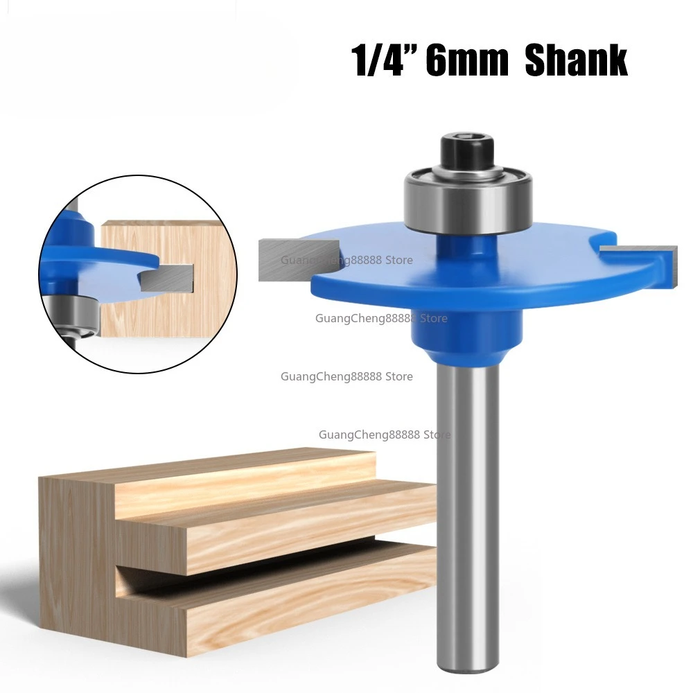 6/6.35 Handle Ball T-knife Blue Notch Knife Woodworking Engraving Machine Knife