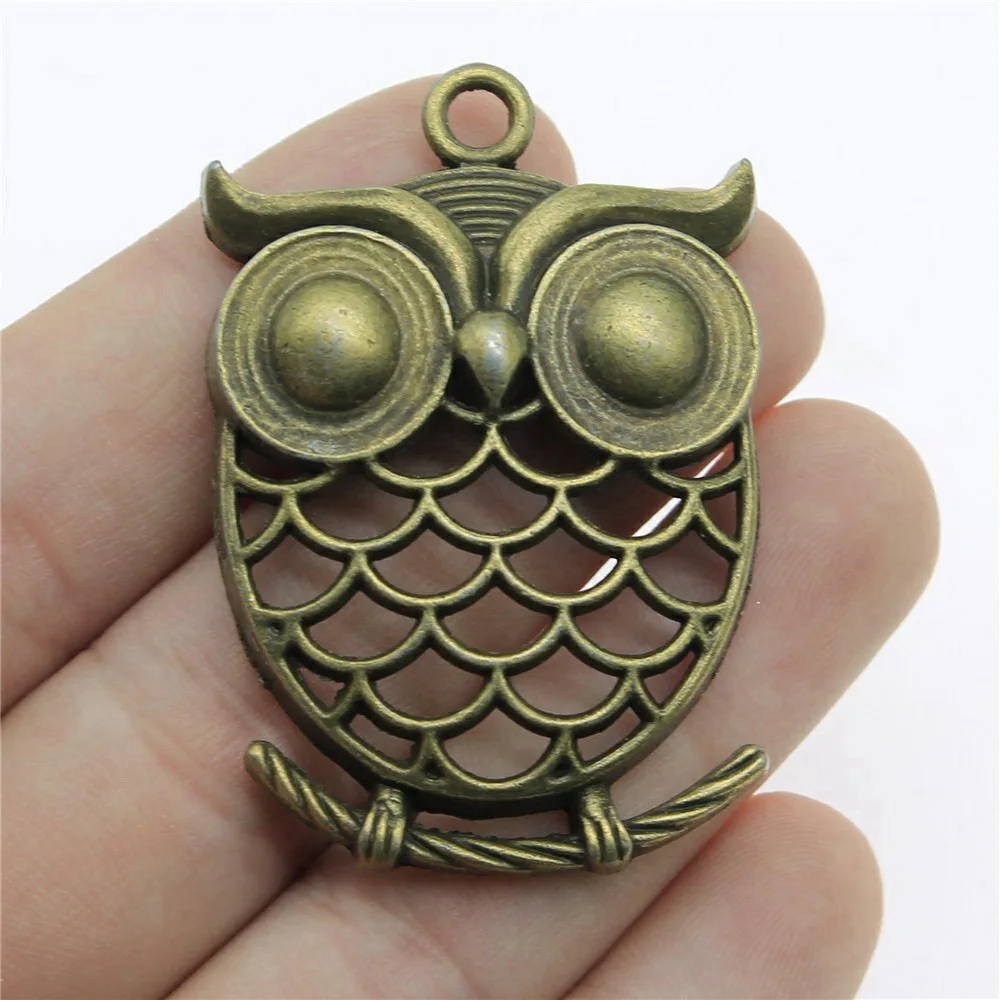 Charms Pendant Big Owl Cool Jewellery