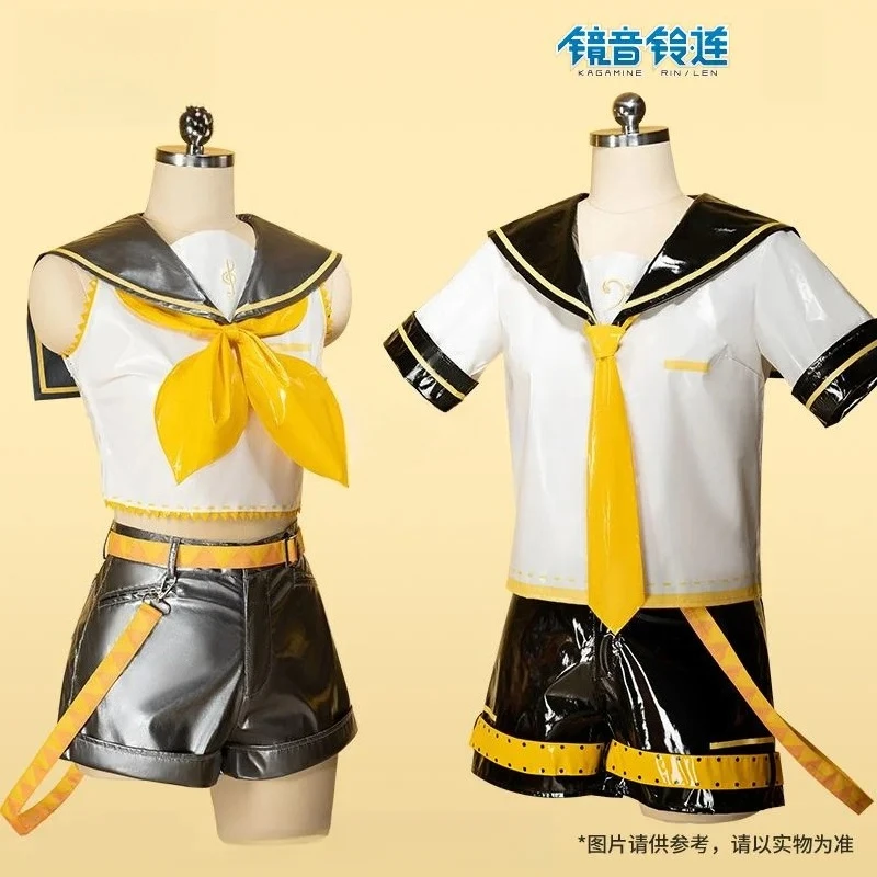 

Len/Rin Косплей Костюм JK Униформа Cos Аниме Вечеринка Униформа Хэллоуин Играть Ролевая Одежда Одежда COSFun