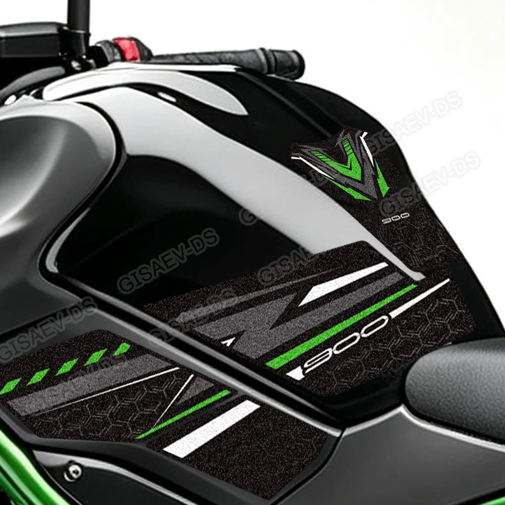 For Z900 Z 900 SE 2019 - 2024 Motorcycle Accessories Frosted Sticker Kit Fuel Tank Pad Protector Anti Slip Decal