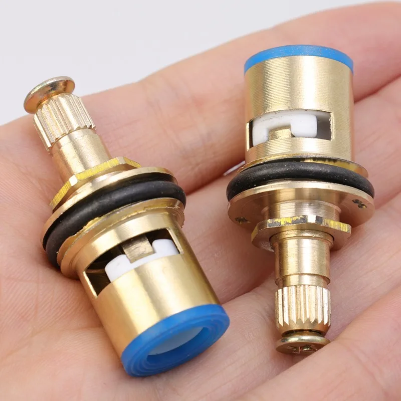 10/1pcs Faucet Valves Replacement Universal Tap Valve Brass Cartridge Faucet Inner Valve for Household Bathroom Kitchen Supplies