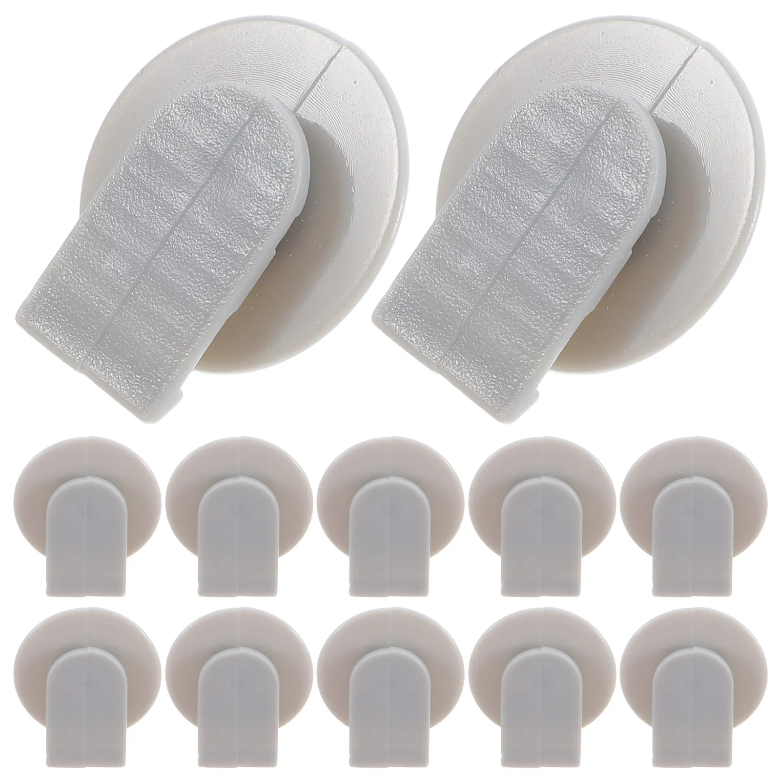 20Pcs Wheel Arch Trim Clips Gray Universal Car Bumper Clips Plastic Auto Fasteners for Front Rear Side Door Molding Retainer Kit