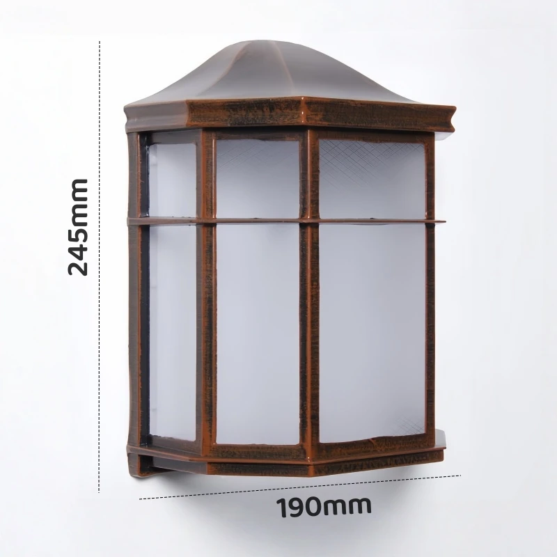 Lámparas de pared LED Retro para exteriores, accesorio de iluminación Industrial, impermeable, Estilo Vintage, E27, para jardín, calle, porche y