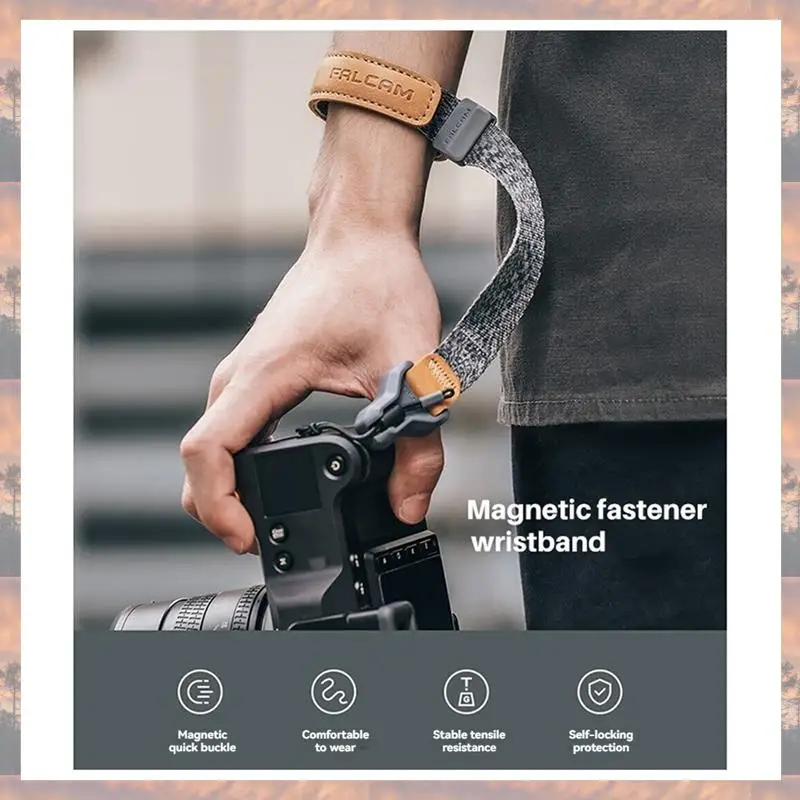 

2025 New-Ulanzi FALCAM Maglink Quick Magnetic Buckle Wrist Strap For Outdoor Photography Ideal For Photographers A