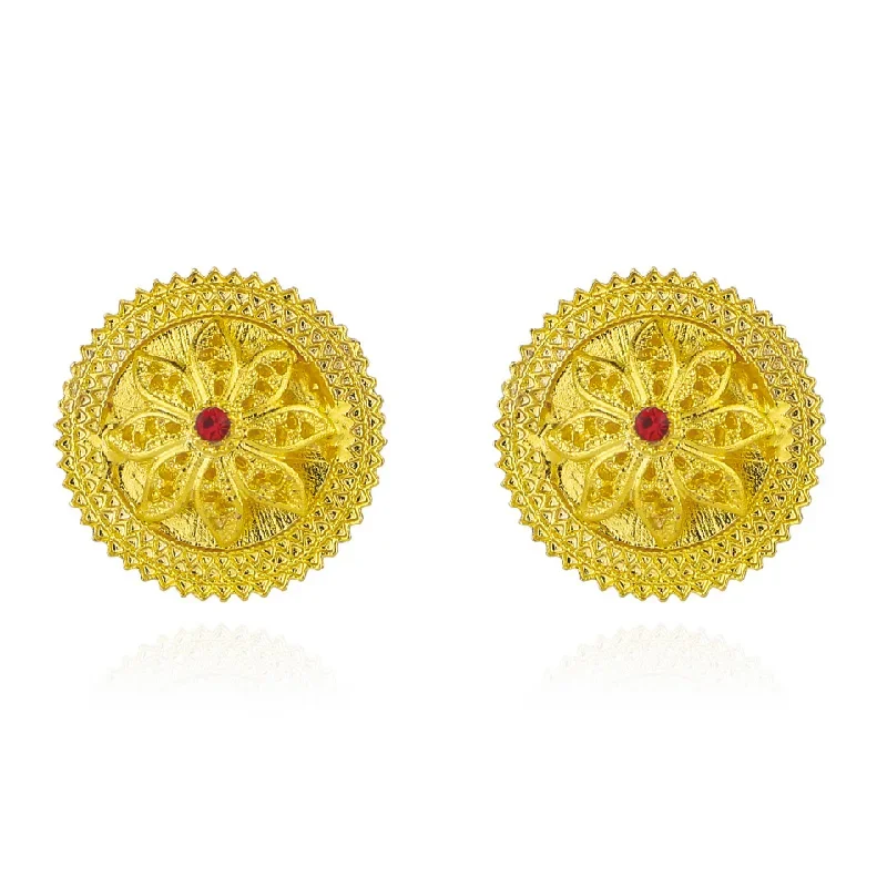 Shamty Earrings Jewelry Set Ethnic 33g Unisex Round Women Fashion Jewelry Sets Bracelet A40028 Recommend