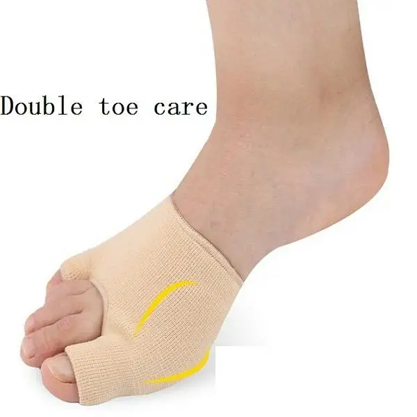 Double Toe Bunion Support Brace Hallux Valgus Corrector Foot Care for Men Women