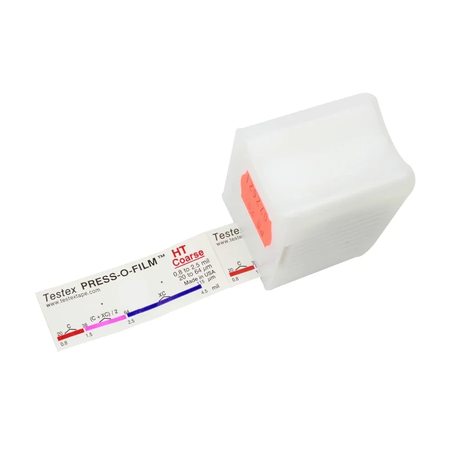 testex Press-O-Film roughness test tape roughness copy tape rubbing paper Elcometer E122C