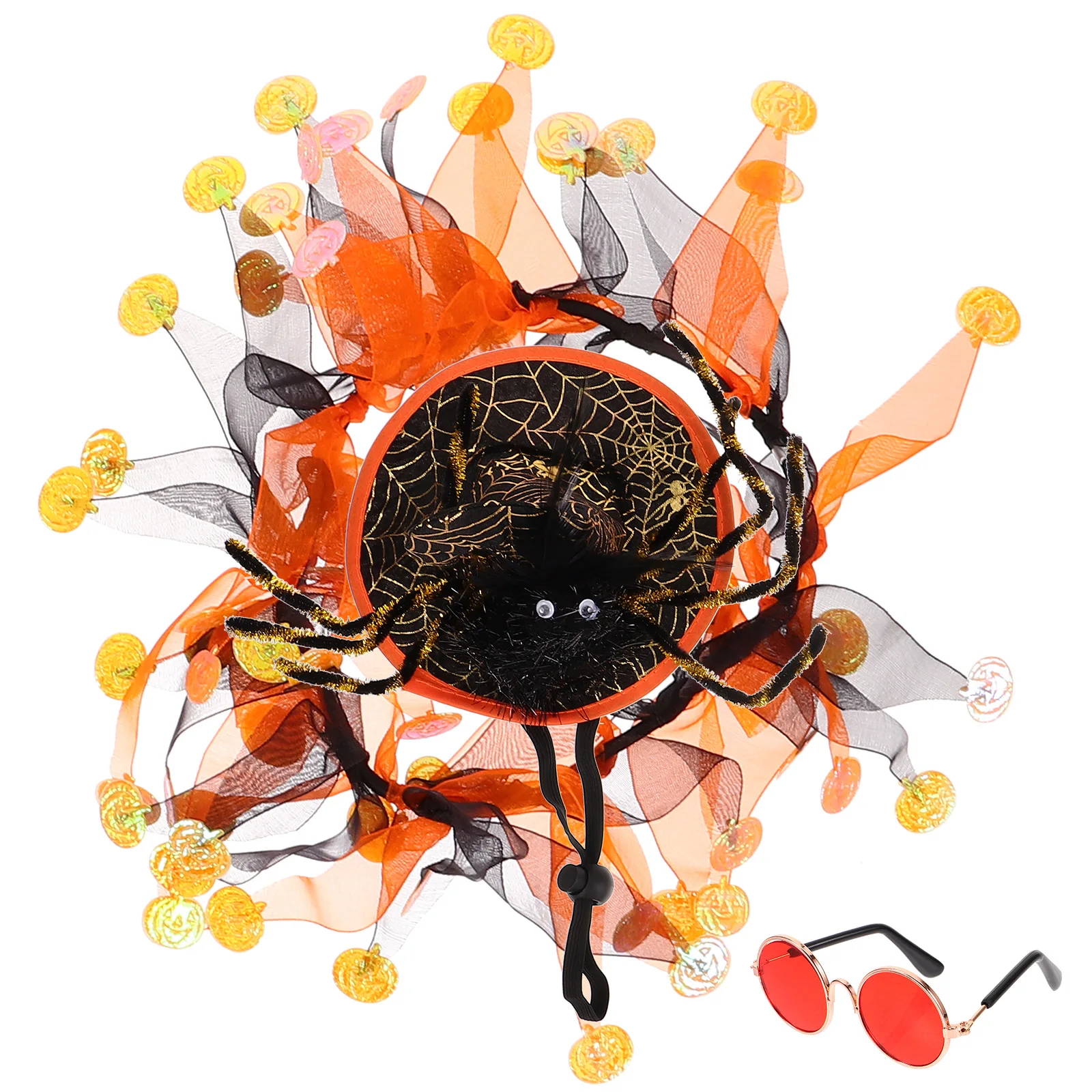 

Pet Jewelry Collar Cat Costumes for Pets Spider Halloween Puppy Collars Dog Accessories Dogs