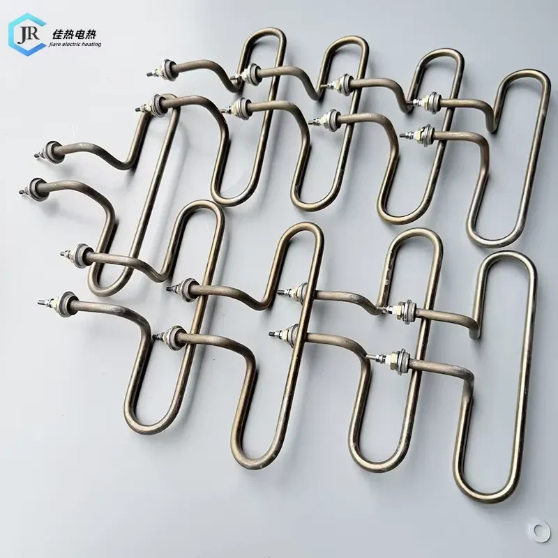 Industrial 800W Stainless Steel Tubular Heaters for Dry Heating and Frying Equipment with Coil Design