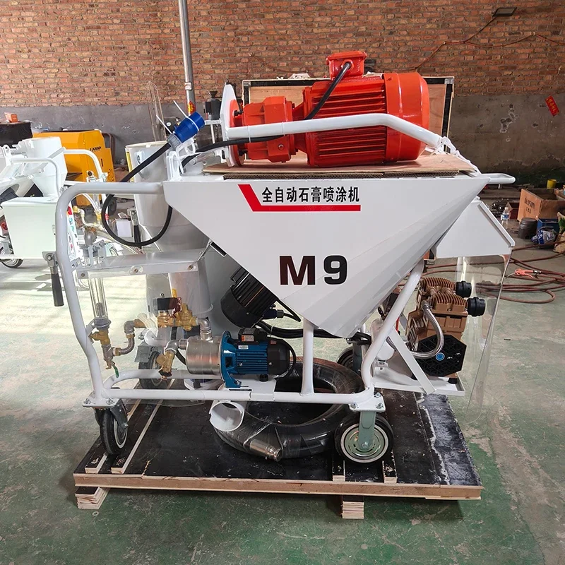 Construction Spraying Machine for Cement Mortar Gypsum Wall Plaster Work