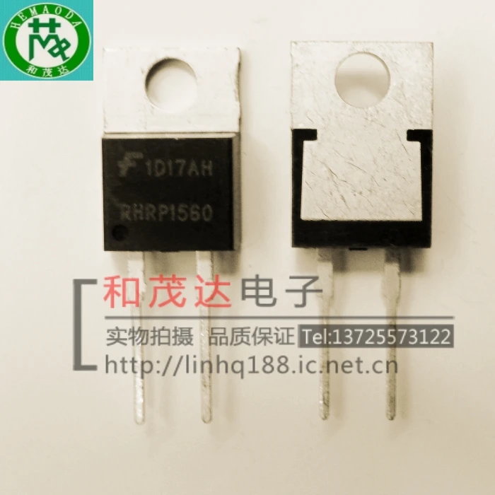 Original New 5PCS / RHRP1560 600V 15A   TO-220 TO220 In stock