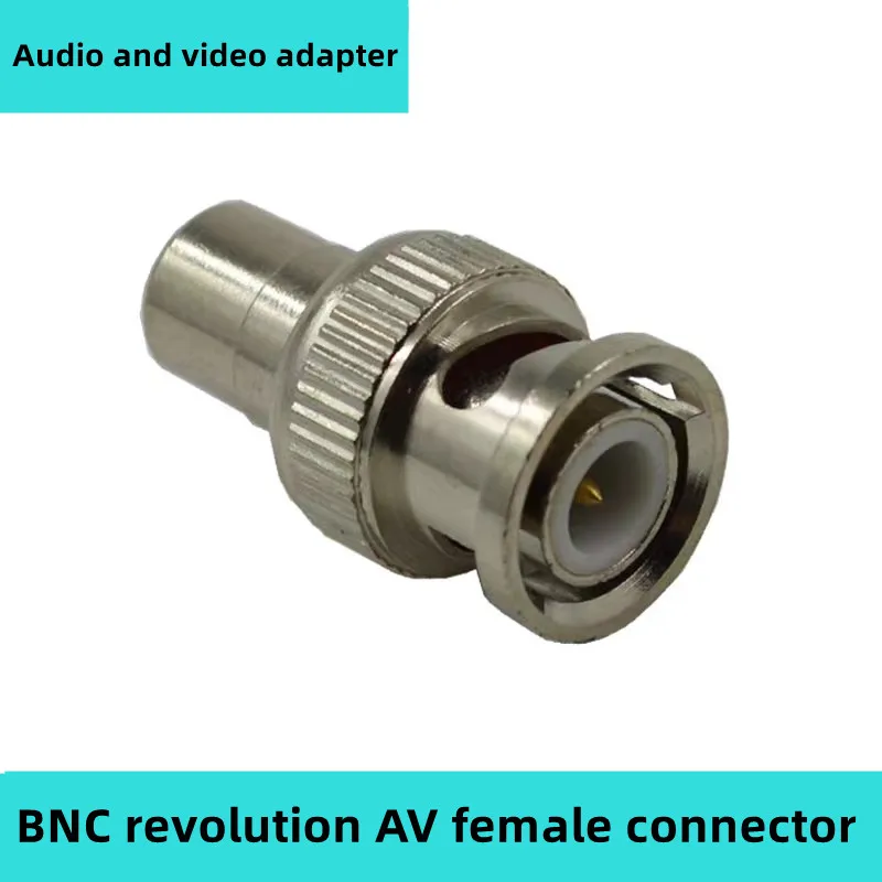 Monitoring BNC male to RCA female BNC connector to AV female RCA rosette AV straight female adapter 10PCS