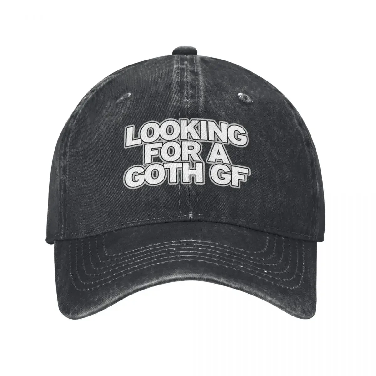 

Goth GF Baseball Cap Beach Military Cap Man Trucker Hat party Hat Women's 2024 Men's