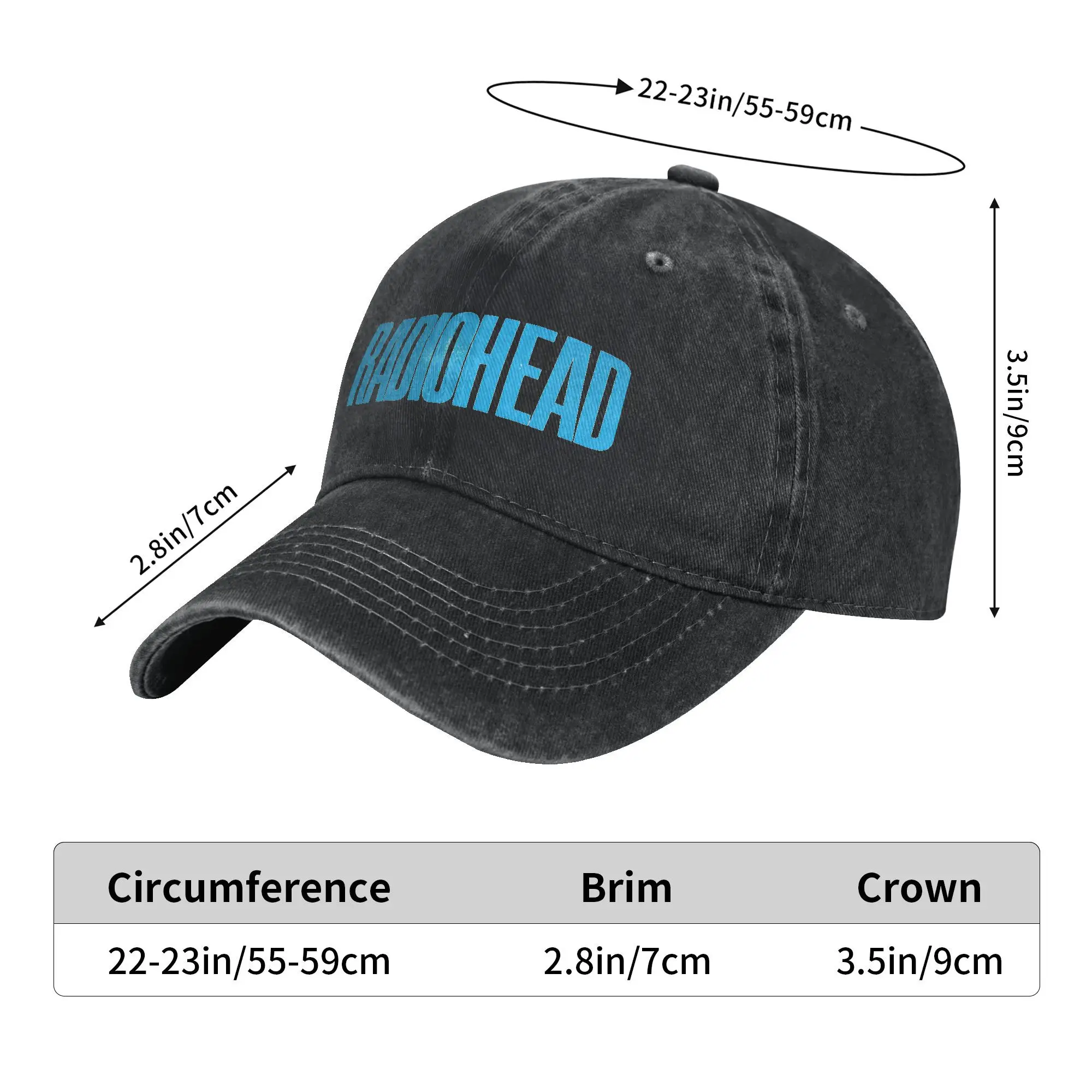 Radioheads Return To The Road European Tour Trucker Hats Outfits For Unisex Baseball Cap  Vintage Wear Sun Caps Adjustable