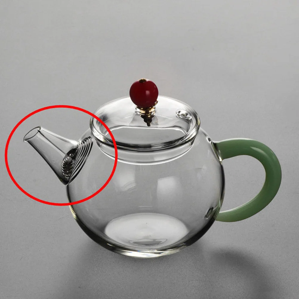 10 Pcs Teapot Spout Filter Strainer Stainless Steel Filters Home Strainers Screen Kitchen Tool