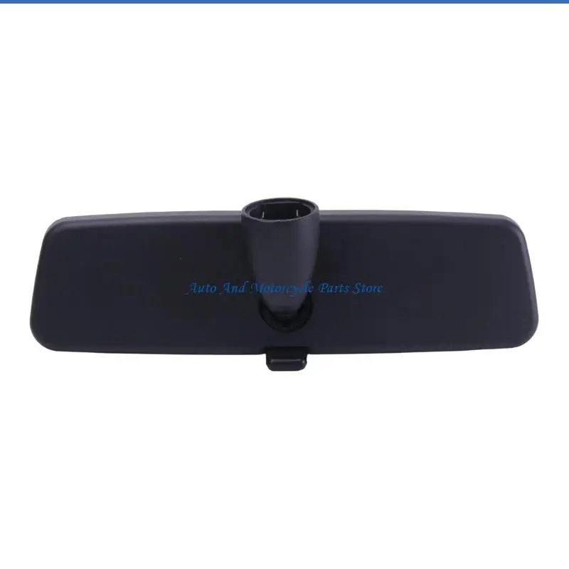 P9FD Vehicle Interior Mirror 18D857511A, Direct Replacement with Injection-Molded Housing and Centered Rear Mounting Stem