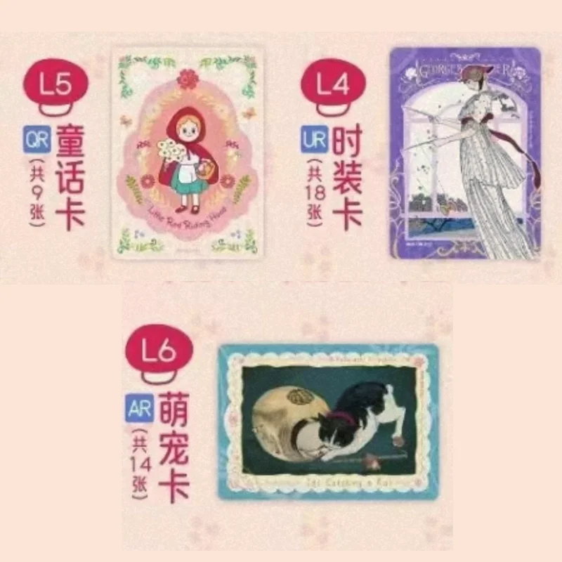 KAYOU Authentic Boston Museum of Fine Arts Art Collection Card Wonderful Pack Little Red Riding Hood QR Collection Card Toy Gift