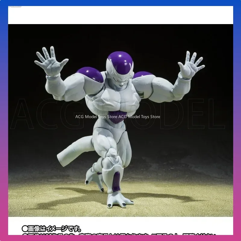 Em estoque novo bandai shf dragon ball série full power frieza anime figura de ação brinquedos modelo presente coleção