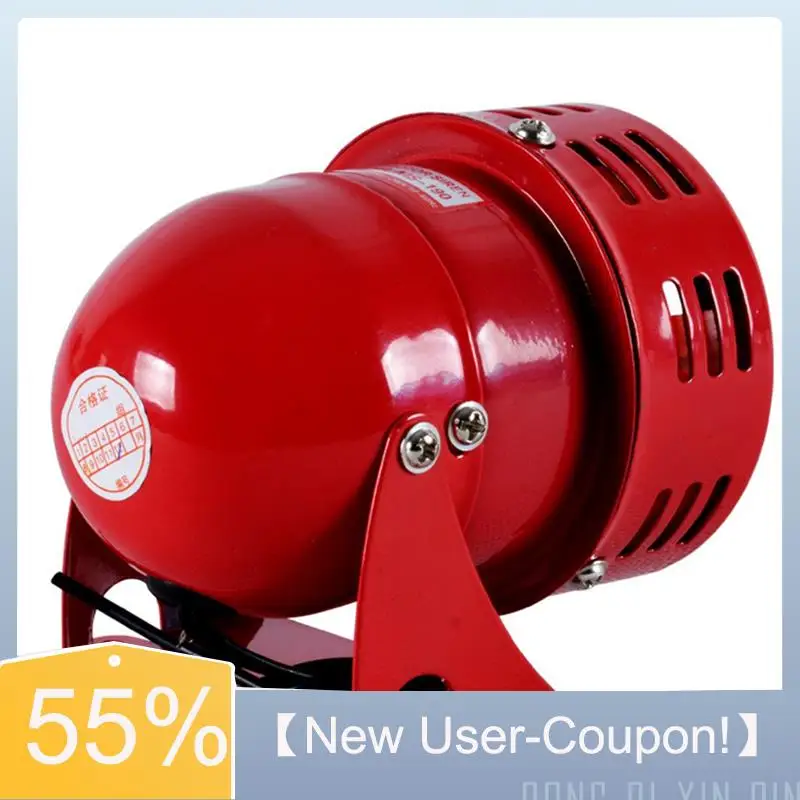 【Fast Delivery】Mini Motor Wind Screw Alarm Mine Air Defense Siren 220V 120DB Industrial Sound Electrical Guard