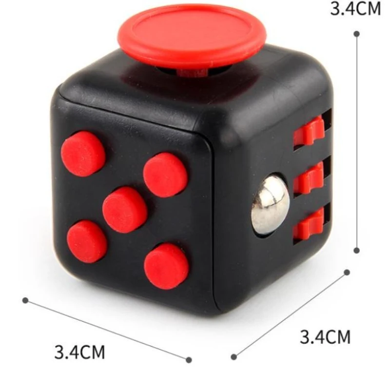 Premium Fidget Cube Stress Relief Toy for Adults and Kids Fidget Cube Toy Relieve Anxiety Improve Focus Cube Toy