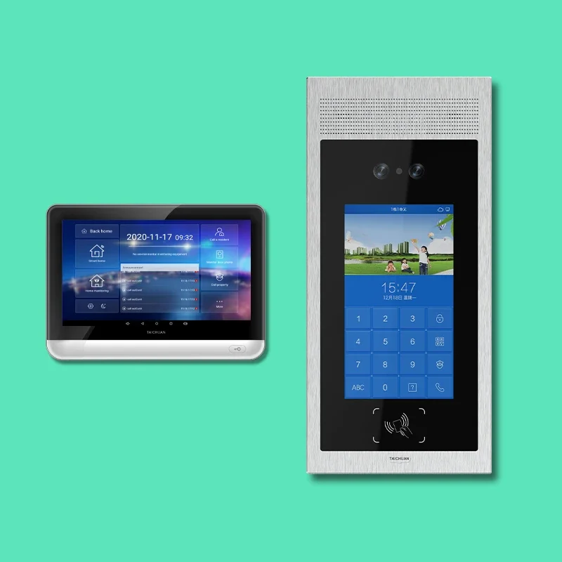 Smart Building Ip Video Wifi Sistema citofonico Porta Casa Villa Citofono Campanello Rj45 Android