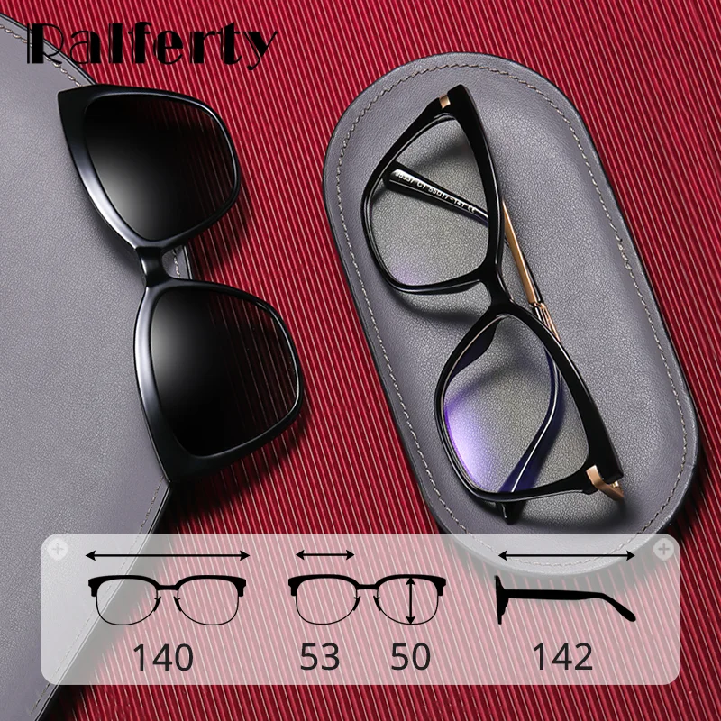 

Ralferty High Quality 2 in 1 Sunglasses Magnet Clips On Glasses Women 0 Diopter Anti-glare Blue Light Computer Outdoor Goggles