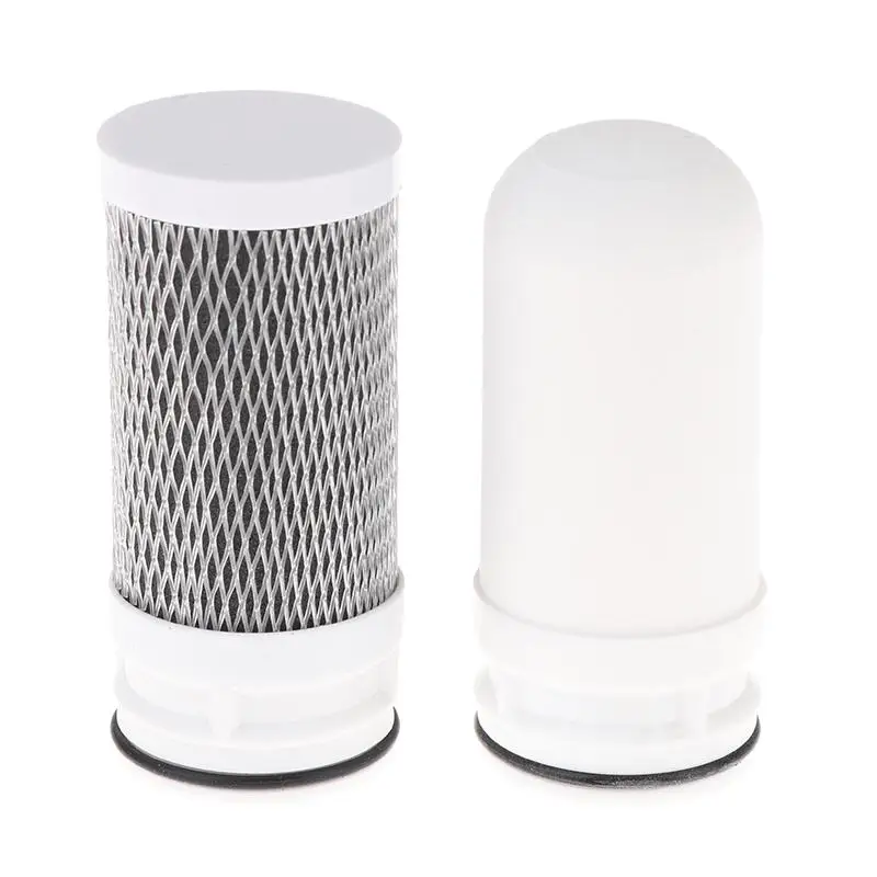 New 2PCS For Home Kitchen Housheold Easy To Use New Replacement Ceramic Faucet Tap Water Filter Purfier Cartridge Durable Gift