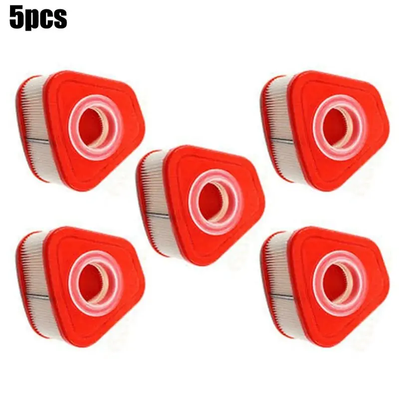 75STO-For Briggs& Stratton 115P02, 115P05, 123P02, 123P07, 123P0B, 123P32 Engine Replacement Parts- Air Filters(5 Pack) 595853 5